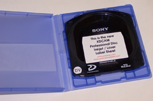 Sony 23 GB XDCAM standard or XDCAM High Definition Disc